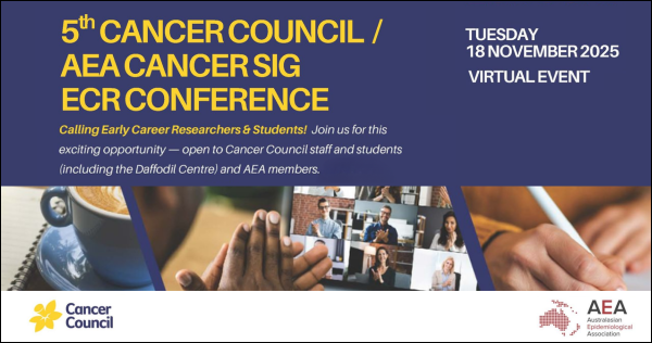 Cancer Council AEA Cancer SIG ECR Conference 1